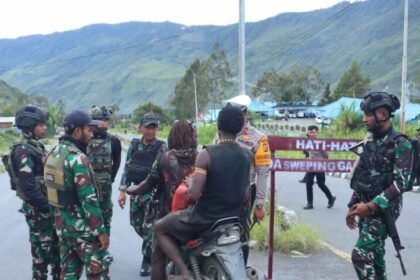 Jelang Putusan MK, Kodim 1714/PJ Intensifkan Sweping Gabungan