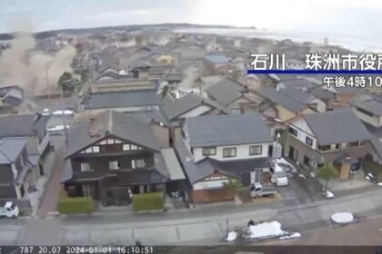 Ilustrasi Gempa 6,8 SR di Jepang (Reuters)