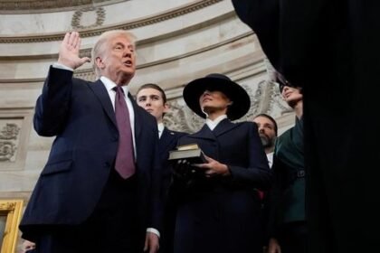 Pelantikan Donald Trump (Reuters)