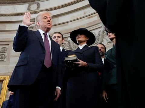 Pelantikan Donald Trump (Reuters)