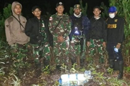Satgas Pamtas RI-Malaysia Gagalkan Penyelundupan Sabu di Perbatasan