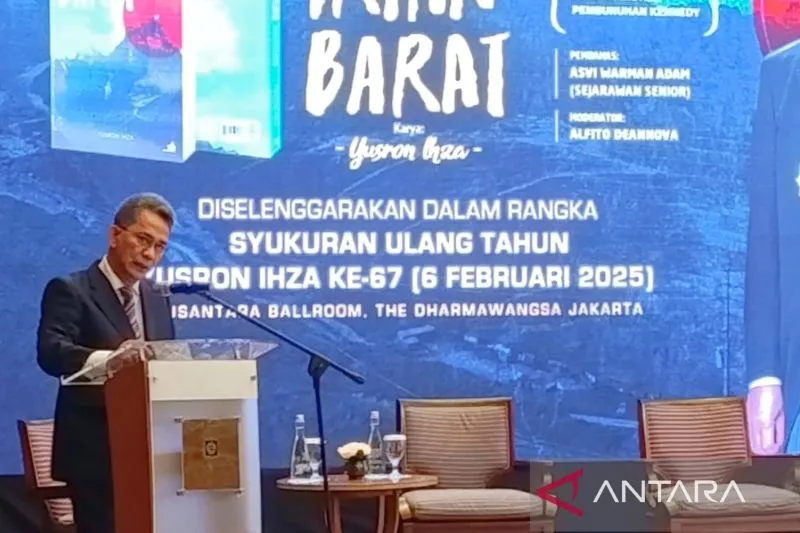 Mantan Duta Besar (Dubes) RI untuk Jepang Yusron Ihza Mahendra (ANTARA)