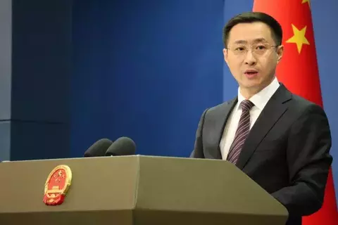 Juru bicara Kementerian Luar Negerinya, Lin Jian