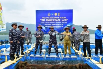 TNI AL Dukung Program Ketahanan Pangan Presiden RI untuk Meningkatkan Kesejahteraan Rakyat