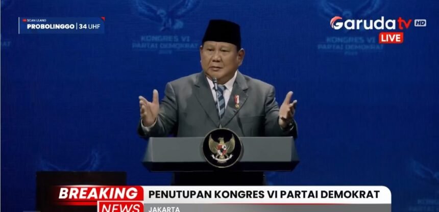 Presiden Prabowo: Mas AHY, Pengabdianmu Masih Panjang