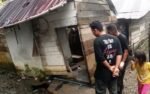 Rumah Rusak Akibat Erosi di Aceh Barat (ANTARA)