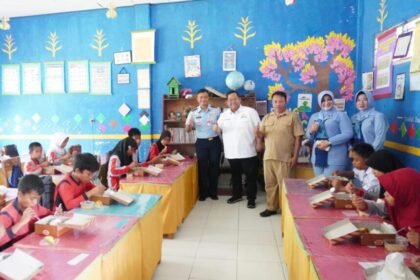 TNI AU Uji Coba Distribusi Makanan Bergizi Gratis (MBG) di Konawe Selatan