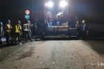 PT Hutama Karya memperbaiki dua ruas tol di Jalan Tol Trans Sumatera (JTTS) (ANTARA)
