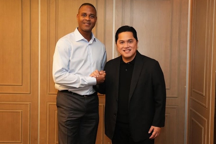 Erick Thohir bersama Patrick Kluivert (Dok. Instagram/erickthohir)