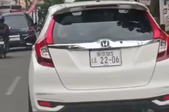 Warga Kota Malang Heboh, Mobil Pakai Plat Nomor Mirip Jepang