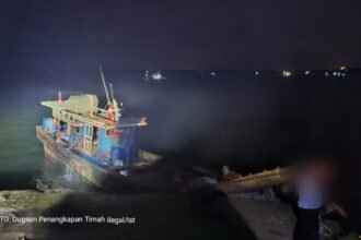 Penangkapan 15 Ton Timah Selundupan Diwarnai dengan 7 Tembakan