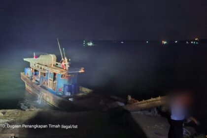 Penangkapan 15 Ton Timah Selundupan Diwarnai dengan 7 Tembakan