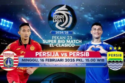 Ribuan Polisi Jaga Pertandingan Super Big Match EL Clasico Persib vs Persija