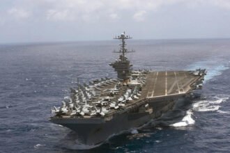 Kapal induk AS USS Harry S Truman (Dok. AFP)