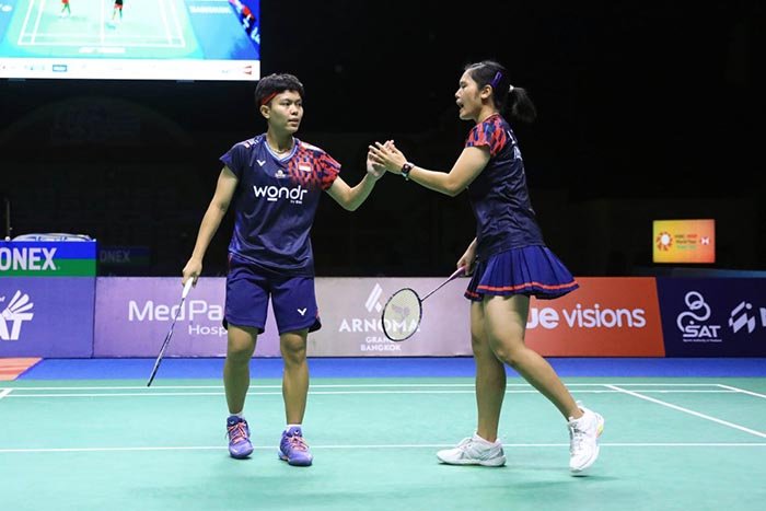 Hasil Final Thailand Masters 2025: Lanny/Fadia Juara, Kalahkan Tuan Rumah