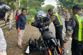 Moge yang dikendarai Bendum Demokrat, Renville Antonio (Dok. Istimewa)