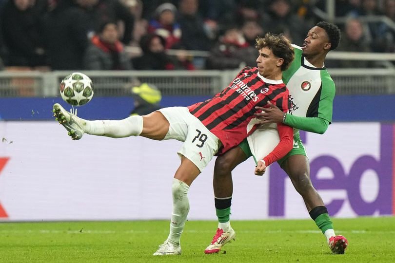 Pemain AC Milan, Joao Felix (Dok. AP Photo/Luca Bruno)