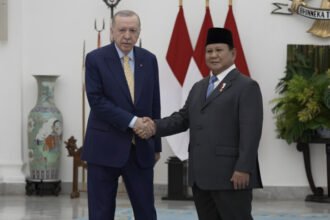 Presiden Prabowo dan Presiden Turki, Erdogan di Istana Kepresidenan Bogor (Dok. Garuda tv)