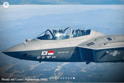 KSAU Korsel Jajal Jet Tempur KF-21 Boramae