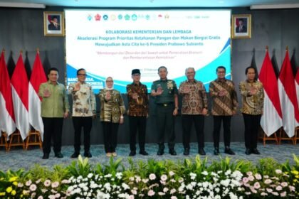 Panglima TNI Teken MoU untuk Penguatan Pembangunan Desa dan Ketahanan Gizi