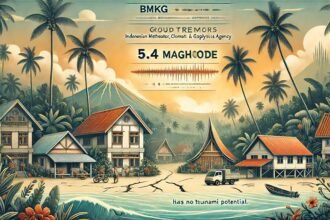 Gempa Bumi Magnitude 5,4 Guncang Tanimbar, BMKG: Tidak Berpotensi Tsunami