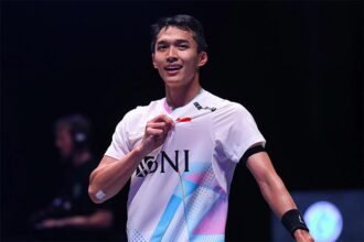 Jonatan Christie Masuk 8 Besar Pemain dengan Streak Terlama di Top 10 Dunia