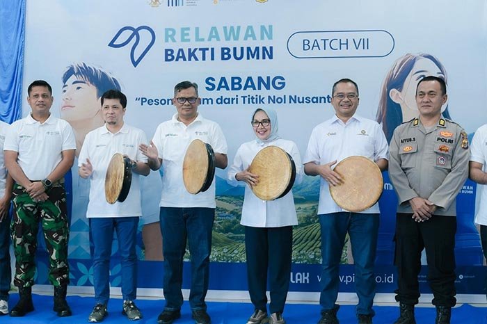 Pupuk Indonesia dan Relawan Bakti BUMN Luncukan Tajumase, Dorong Produktivitas Pertanian Sabang