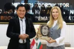 Menko Kumham Imipas RI Yusril Ihza Mahendra saat menerima audiensi Dubes Bulgaria untuk Indonesia Tanya Dimitrova (ANTARA)