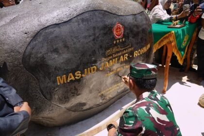 Panglima TNI Resmikan Masjid Jami Ar-Rohman, Pusat Ibadah dan Pendidikan