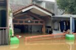 Banjir di Perumahan Sawangan Asri, Depok (Kompas)