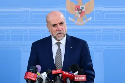 Utusan Khusus Palestina Mahmoud Al Habbash Bertemu Presiden Prabowo di Istana