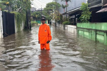 Banjir di Tangsel (Dok. BPBD Tangerang Selatan)