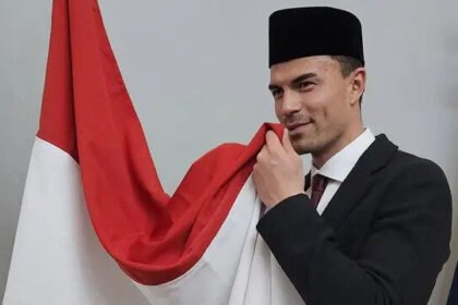 Emil Audero Mulyadi resmi menjadi WNI setelah menjalani sumpah di Kedutaan Indonesia Roma, Italia (Dok. PSSI)