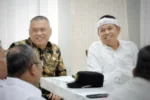 Menteri Perhubungan, Dudy Purwagandhi dan Gubernur Jawa Barat, Dedi Mulyadi. (ANTARA)