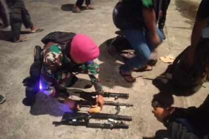 Korps Hantu Laut Gagalkan Penyelundupan Senjata Api Rakitan di Perbatasan Indonesia-Malaysia