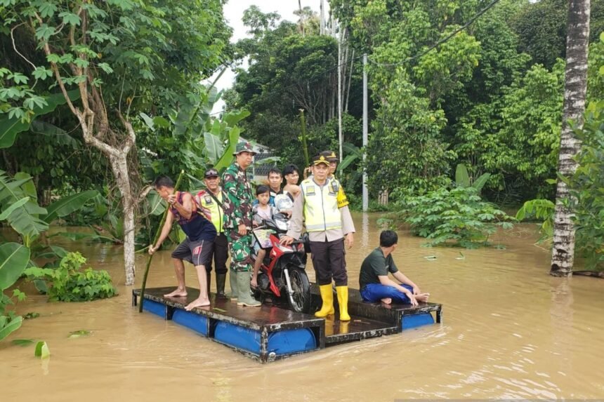 Update: Penanganan Bencana Banjir di Lampung dan Sumsel