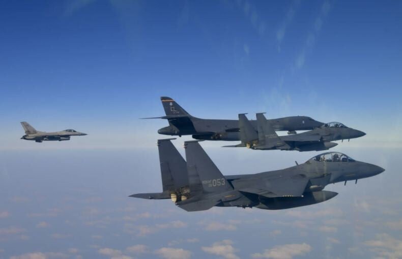 Jet tempur AU Korsel tidak sengaja menjatuhkan bom di permukiman warga (Dok. AP-Kemhan Korsel)