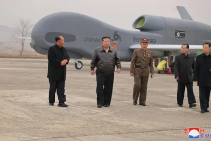 Korut Pamer Uji Coba Drone Kamikaze Berteknologi AI