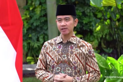 Wapres Gibran Ucapkan Selamat Hari Raya Idulfitri 1446 H (Tangkapan Layar YouTube Wakil Presiden Republik Indonesia)