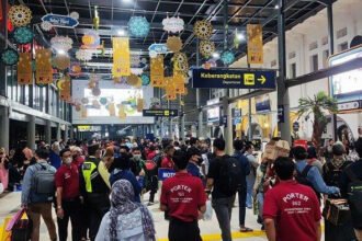 Suasana Stasiun Pasar Senen (Dok. Istimewa)