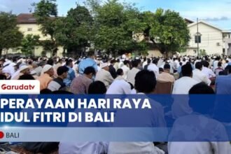 Idulfitri 1446 H Di Pulau Dewata, Begini Suasananya (YouTube/Garuda TV)