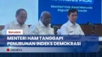 Indeks Demokrasi Indonesia Turun, Ini Tanggapan Menteri HAM Natalius Pigai (YouTube/Garuda TV)