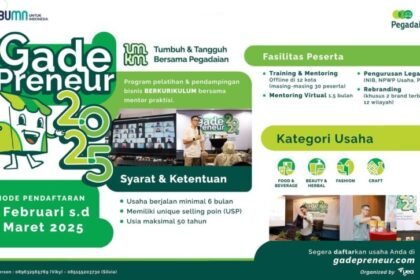 Poster GadePreneur 2025 (Dok. Photo IST)