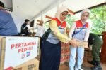 Pertamina Peduli Salurkan Bantuan untuk Warga Terdampak Banjir di Bekasi
