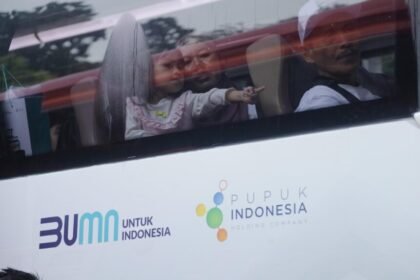 Pupuk Indonesia Berangkatkan 1.473 Pemudik ke Kampung Halaman lewat Program Mudik Gratis BUMN 2025