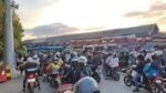 H-1 Lebaran, Arus Pemudik Motor di Ciwandan Turun Drastis