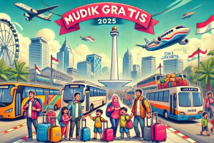 Link Mudik Gratis 2025 DKI Jakarta: Berangkat dari Monas, Tujuan ke 20 Kota, Daftar Online Mulai 07 Maret