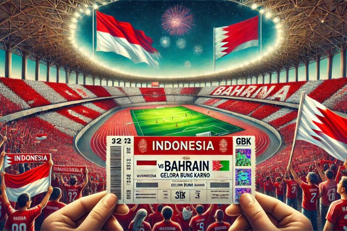 Resmi Dirilis Tiket Laga Indonesia vs Bahrain: Mulai Rp300 Ribu, Simak Cara Membelinya