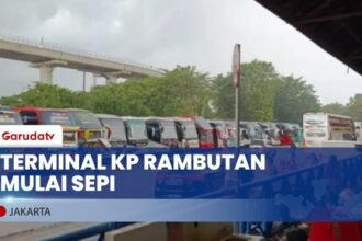Penumpang Mudik Di Terminal Kampung Rambutan Lebih Sepi Dari Tahun Lalu (YouTube/Garuda TV)