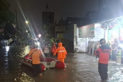 Potret Banjir di Tangerang Selatan, Indonesia (Dok. Photo IST)